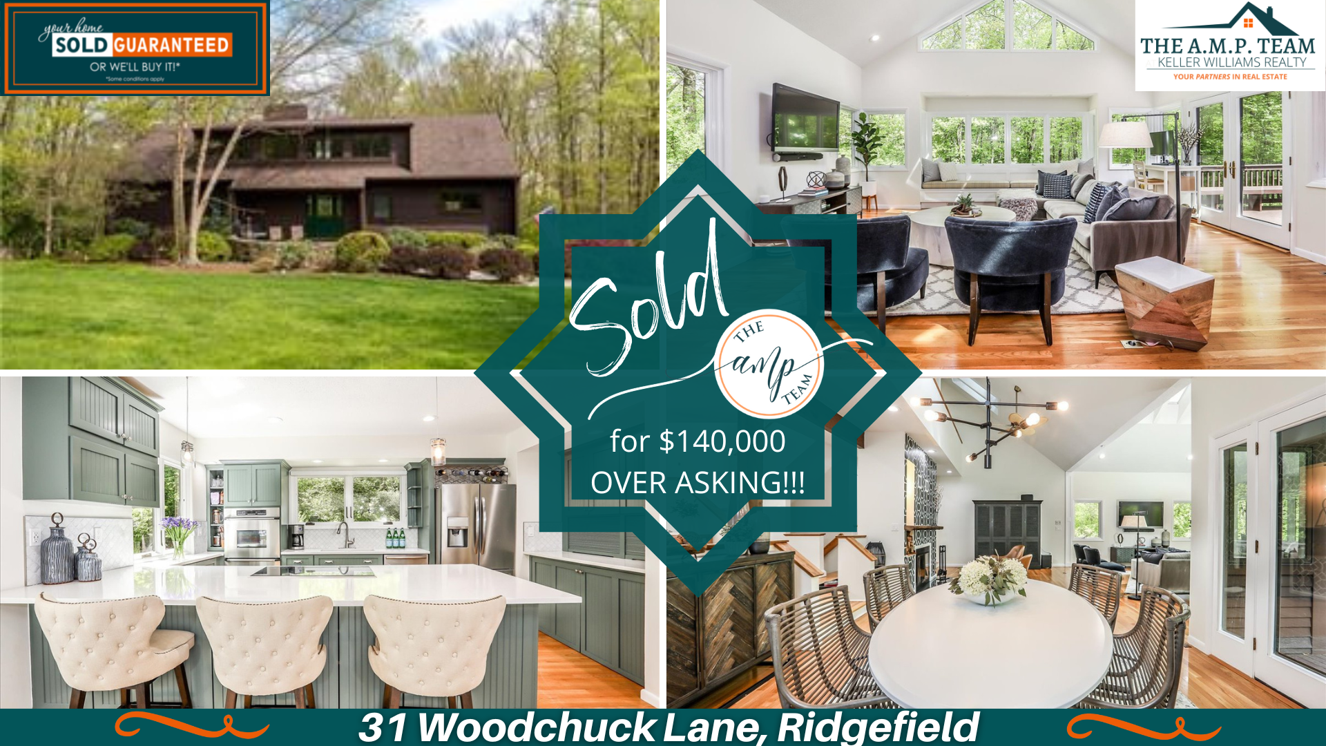 JUST SOLD: 31 Woodchuck Lane, Ridgefield